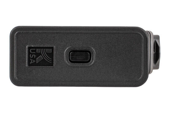 Kalashnikov USA 12 gauge 5 round magazine for the KS12 features an easy to disassemble base plate.
